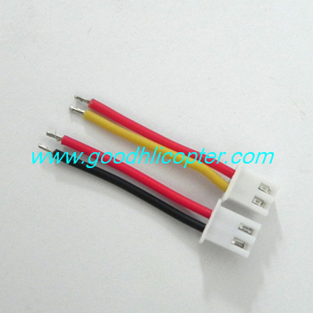 Wltoys Q303 Q303A Q303B Q303C quadcopter parts wire plug (1pc red-yellow + 1pc red-black)